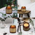 6-Pack Aromatherapy Candles Gift Set for Women | Long-lasting Soy Wax Amber Jar Candles | Perfect Scented Gift for Birthdays, Mother's Day, and Thanksgiving - Image 3