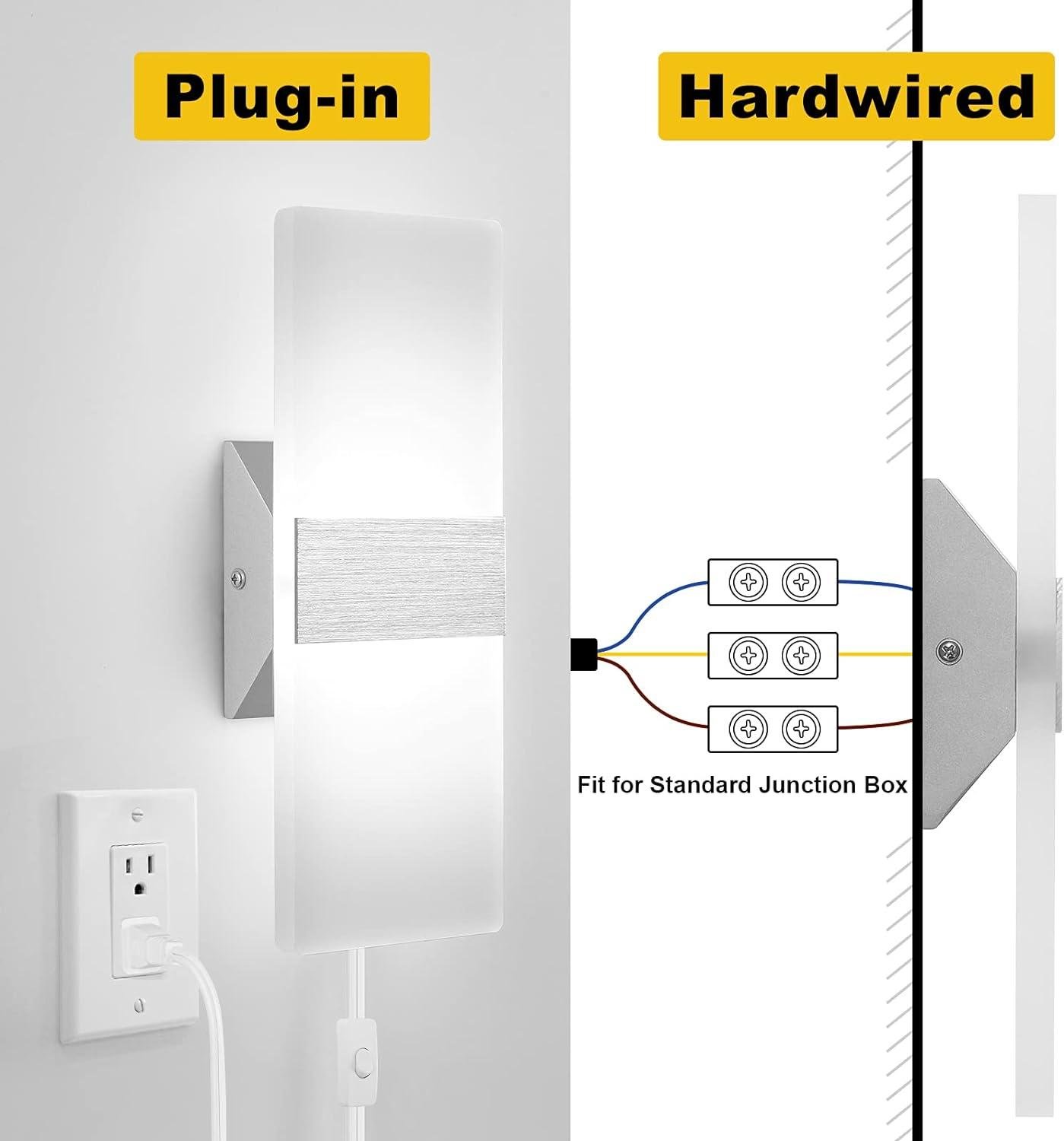 Our Review: Adjustable Plug-In Wall Sconces with Remote Control