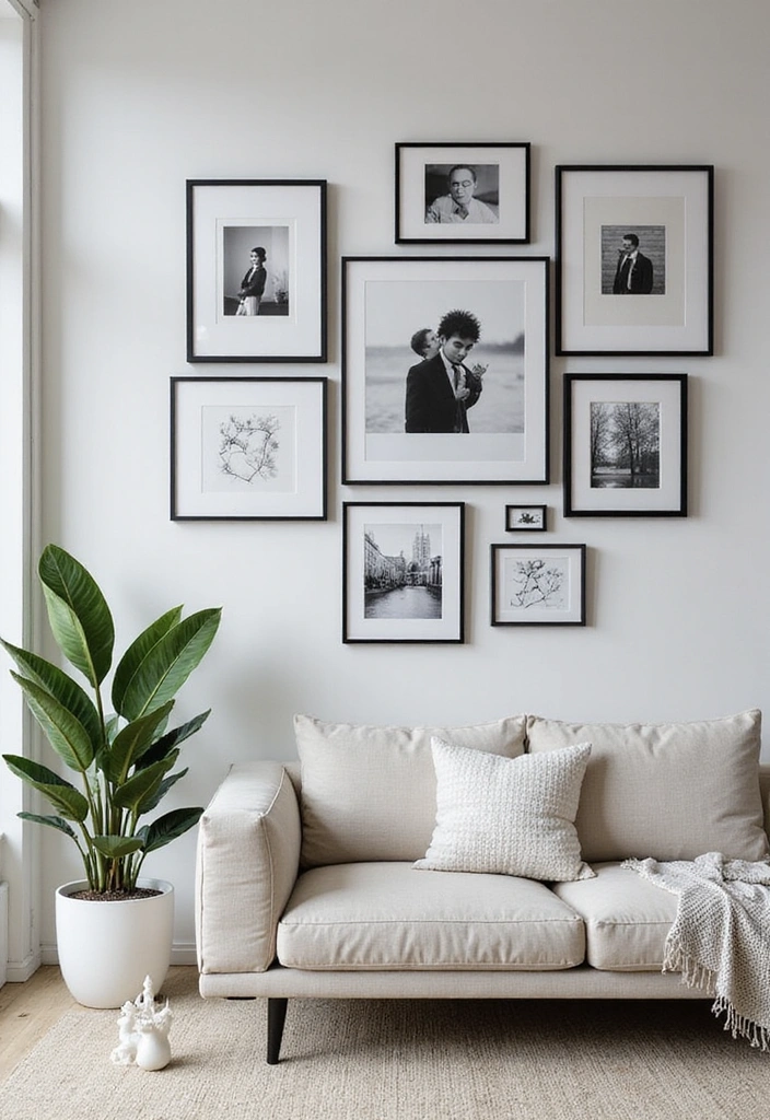15 Stunning Vintage Wall Art Pieces That Will Transform Your Space! - 5. Timeless Black and White Photography
