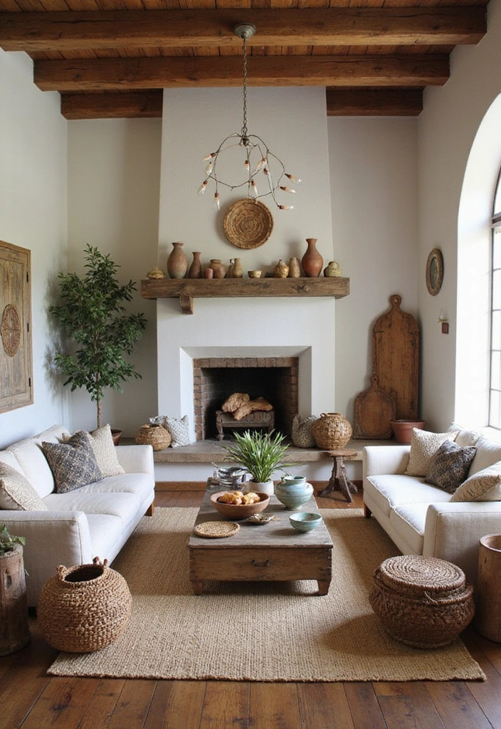 25 Stunning Rustic Home Decor Ideas That'll Transform Your Living Room into a Cozy Sanctuary! - 6. Artisan-Designed Accents