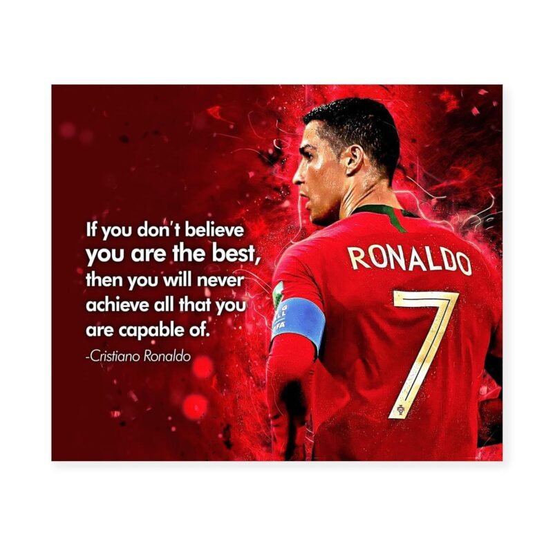We Review: Ronaldo’s Motivational Wall Art That Inspires