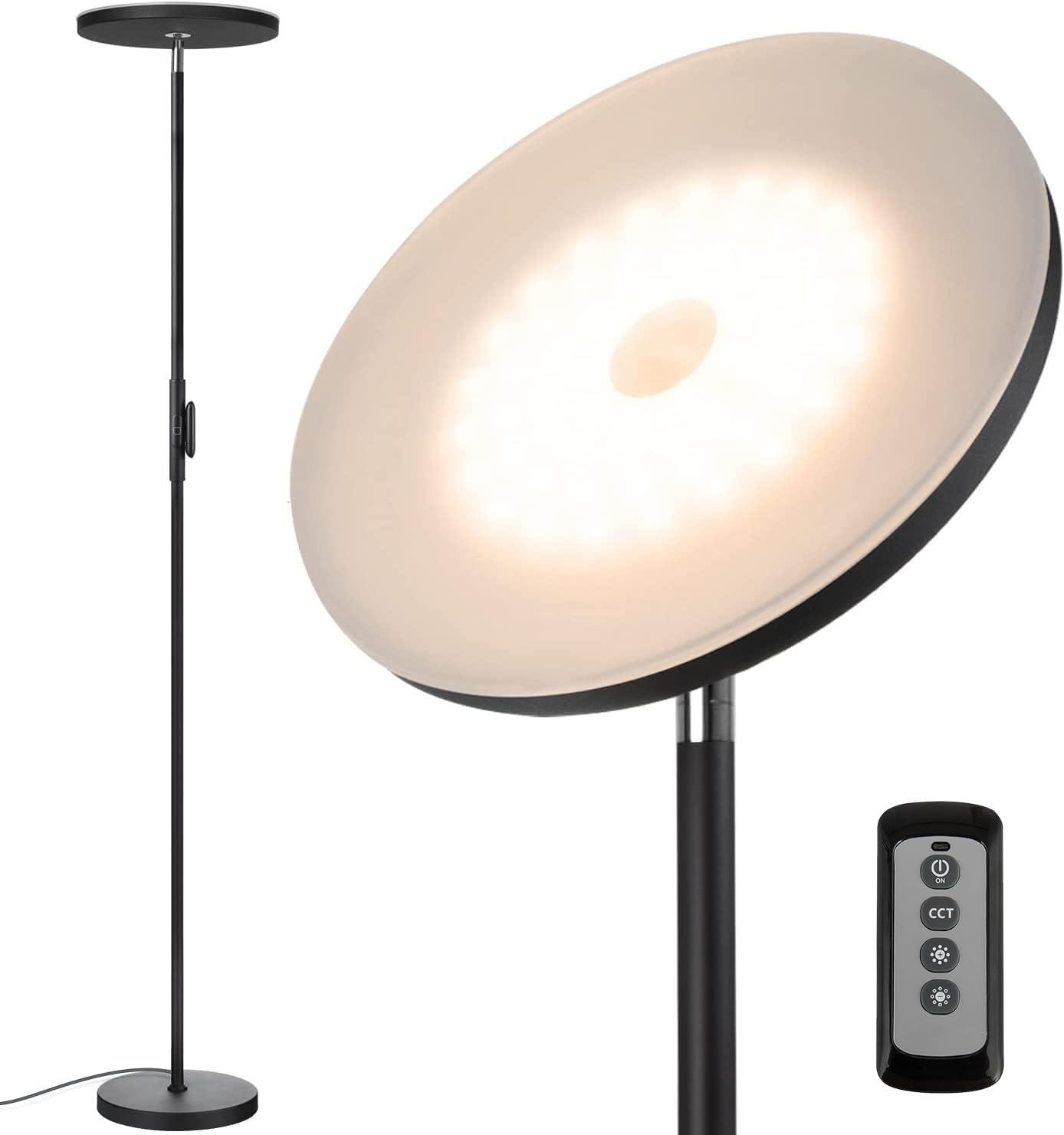 How We Brightened Our Space with the JOOFO 30W Floor Lamp