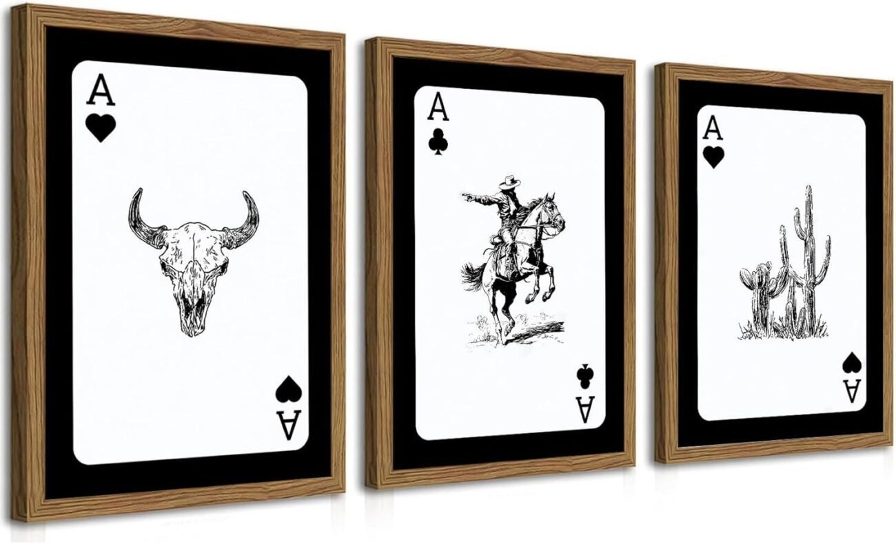 Our Take on Chic Cowboy Wall Art: A Western Trio