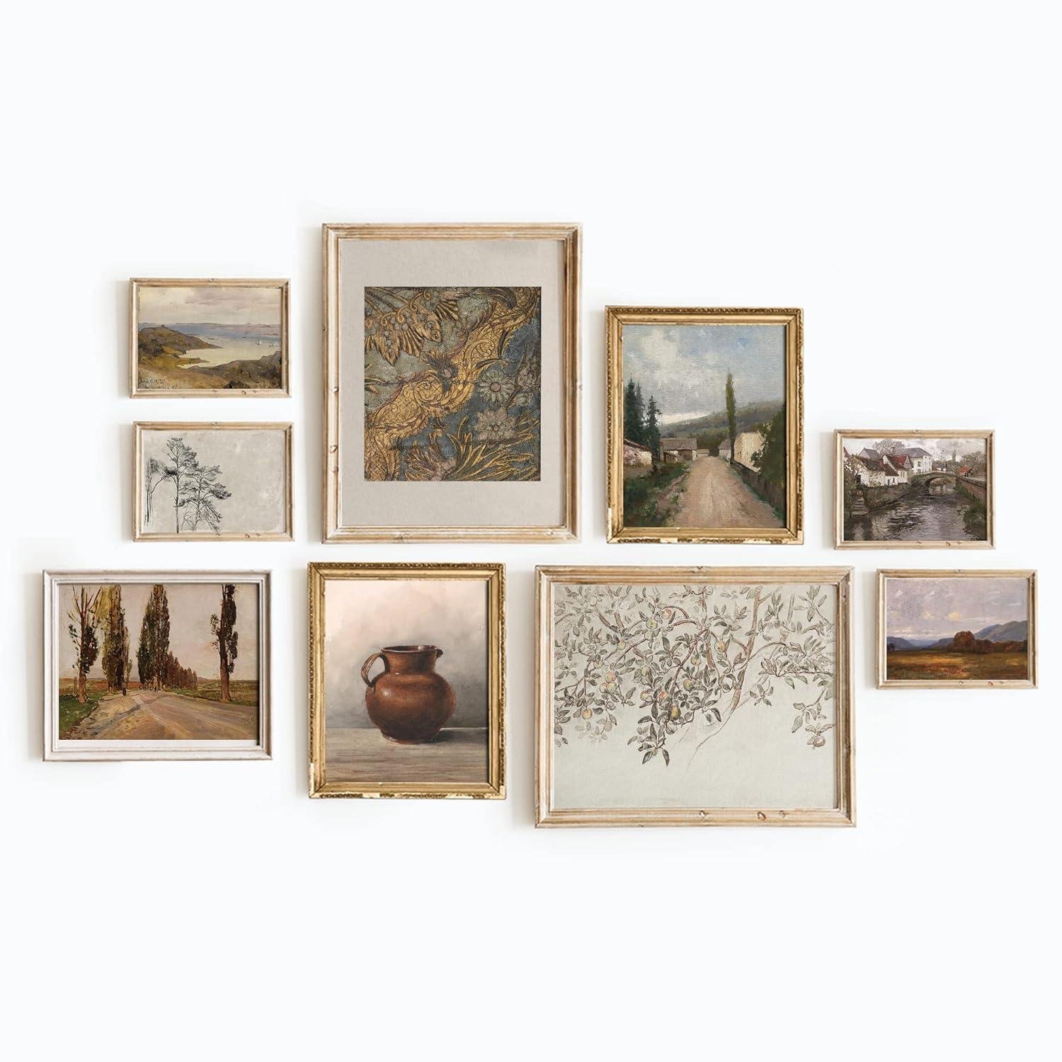 Elevating Spaces: Our Review of Vintage French Gallery Wall Art