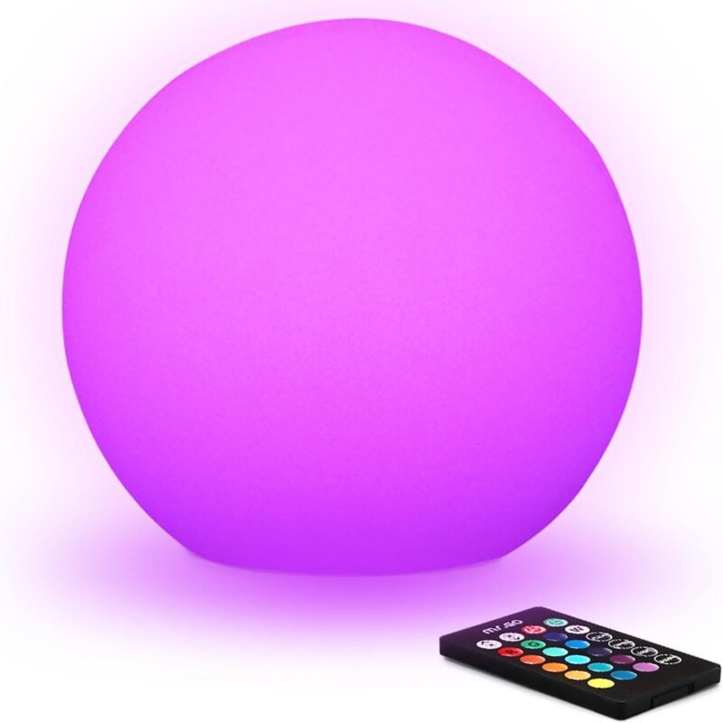 Our Honest Review of the Mr.Go 10″ Waterproof RGB LED Ball Light