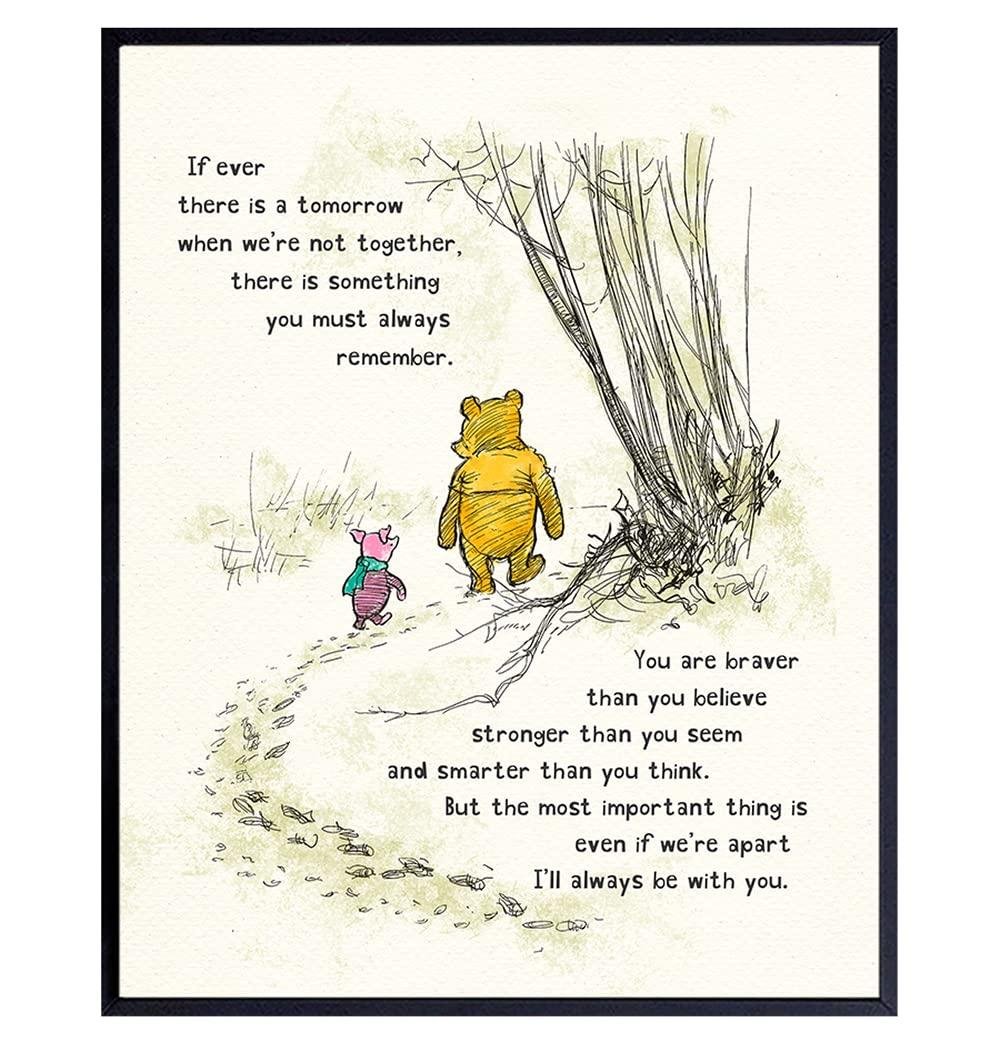 Our Review: Enchanting Winnie Pooh Wall Art for Cozy Kids’ Spaces