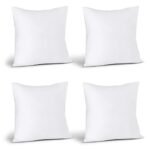 Utopia Bedding White Throw Pillows (Set of 4) - 18x18 Inch Decorative Stuffers for Sofa and Bed. - Image 7