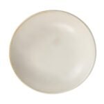 Creative Co-Op White Stoneware Bowl with Reactive Glaze – Perfect for Stylish Serving! - Image 5