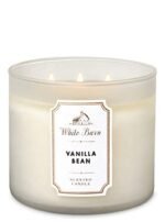 White Barn 3-Wick Candle by Bath & Body Works: Indulge in the cozy scent of Vanilla Bean. - Image 2