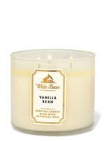 White Barn 3-Wick Candle by Bath & Body Works: Indulge in the cozy scent of Vanilla Bean. - Image 3