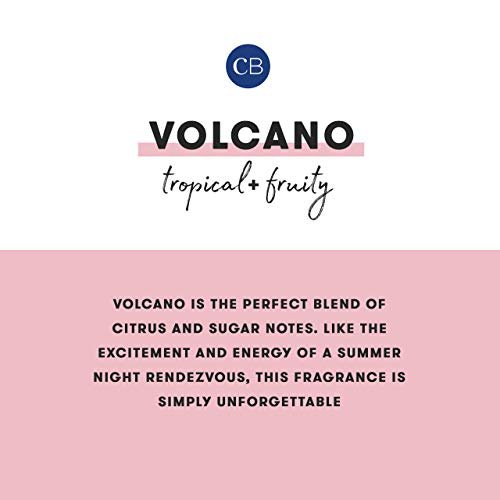 414lANmVpkL._SL500_.jpg Capri Blue Volcano Candles - Luxurious 19 oz Glass Jar with Tropical Fruit & Citrus Scent. Soy Blend. - Image 3