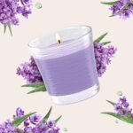 Glade 1-Wick Scented Candle Jar, Tranquil Lavender & Aloe, 4.08 Oz, Infused with Essential Oils. - Image 7