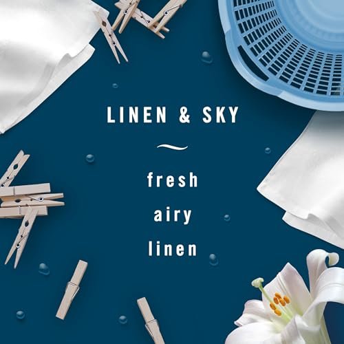 417WCqKxFL._SL500_.jpg Febreze Air Mist Odor-Fighting Air Freshener Spray, Linen & Sky Scent, 8.8oz, 2-Pack for Home & Kitchen. - Image 3
