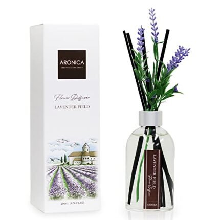 Aronica Bathroom Relaxation Accessories, Lavender Products Spa Bathroom Ideas, Guest Room Must Haves, Living Room Essentials for Cozy Home, House Items Spare Bedroom, Lavender Diffuser