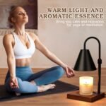 Dimmable Candle Warmer Lamp with Timer - Perfect Gift for Women & Moms, Cozy Home Decor! - Image 6
