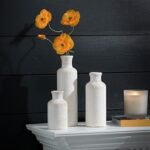 Sullivans White Ceramic Vase Set for Farmhouse Decor—Stylish Home Vases for Any Room (CM2333) - Image 6