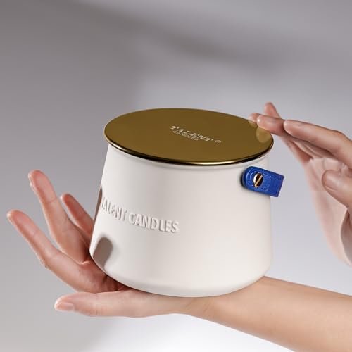41IIu4pFK8L._SL500_.jpg Scandinavian Style 3-Wick Scented Candle - Long-Lasting, Non-Toxic Ceramic Jar, Minimalist Design for Summer Nights. - Image 7