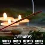Blunteffects Hand-Dipped Incense Sticks - 144-Pack, 12 Aromatic Scents, USA-Made, Long Burn Time - Image 4