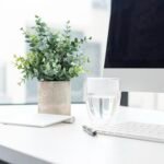 Coferset 2-Pack Small Eucalyptus Artificial Plants for Home, Desk, Bathroom, Farmhouse Decor (Sage Green) - Image 6
