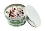 TOMOKO White Sage Candle with Sage Leaf, Rose, Lavender, Himalayan Salt & Essential Oils. - Image 7