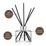 COCODOR Signature Reed Diffuser Set - Refreshing Air, 6.7oz, Home Fragrance for Bath Decor. - Image 3