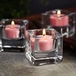 DEYBBY Natural Scented Soy Wax Tealight Candles – Romantic Rose Aromatherapy, 12-Pack, 4-Hour Burn Time – Perfect for Valentine's Day and Birthdays! - Image 6