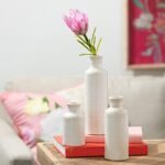 Sullivans White Ceramic Vase Set for Farmhouse Decor—Stylish Home Vases for Any Room (CM2333) - Image 4