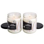 Get Rid of Odors Fast with our Vanilla Two-Pack Candles - Lasting Up to 80 Hours, Eliminating 95% of Pet, Smoke, and Food Smells! - Image 2