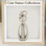 Trycooling Kissing Lovers Sculpture: Abstract Resin Statue for Modern Home & Office Decor - Image 7