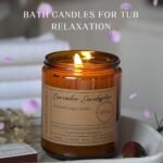 Lavender Eucalyptus Candles - 8oz Aromatherapy for Stress Relief, Relaxation & Gifts for Her. Perfect for Bath, Yoga & Meditation. - Image 6