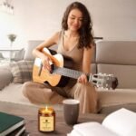 Fissiworx Vanilla Scented Candle Set (2 Pack) - Odor Eliminating, Stress Relief, 15oz, 110 Hours, Long-Lasting Soy Wax Gift for Women. - Image 8