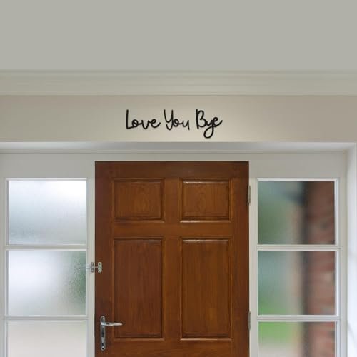 41rViIeGTNL._SL500_.jpg Dripykiaa Love You Bye Wood Sign - Boho Wall Decor for Family, Lovers, and Valentine’s Day Gifts - Image 6