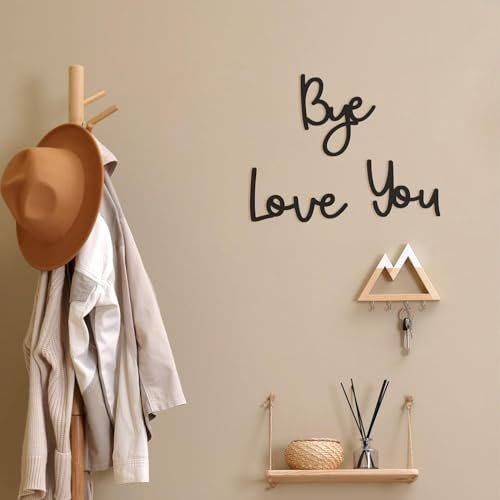 41vhfvKKyNL._SL500_.jpg Dripykiaa Love You Bye Wood Sign - Boho Wall Decor for Family, Lovers, and Valentine’s Day Gifts - Image 5