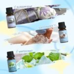 SALUBRITO Premium Clean Fragrance Oils Set for Diffusing, Candles, and Soap Making. Invigorating scents like Fresh Cotton, Mint, and Blossom Soap. - Image 4