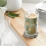 Yankee Candle Sage & Citrus 20oz Large Tumbler Candle: Long-Lasting, 2-Wick, Over 60 Hours Clean Burn - Image 4