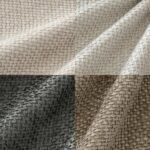 MIULEE Set of 4 Neutral Chenille Throw Pillow Covers 18x18 Inches for Boho Farmhouse Decor - Image 2