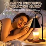 Dimmable Candle Warmer Lamp with Timer - Perfect Gift for Women & Moms, Cozy Home Decor! - Image 5
