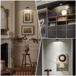 3-Pack Battery-Powered Magnetic Picture Lights with Remote, Dimmable Timer, and 3 Modes for Art Frames. - Image 7