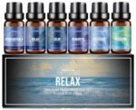 FUHITIM Fragrance Oil Relax Set, 6 * 10ML Diffuser Oil for Home, Candle Making Scents, Aomatherapy Essential Oils for Diffuser