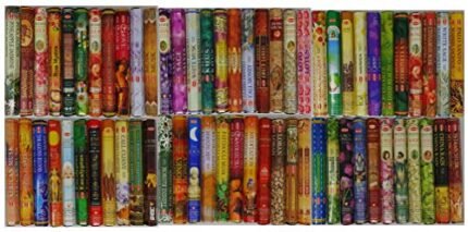 Hem Incense -12 Box Best Variety Pack 20 Sticks Each - 240 Sticks - 240g - 45+min Burn…