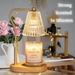 Adjustable Candle Warmer Lamp with Timer and Dimmer – Perfect for New Homes, Mother's Day Gifts, Vintage Decor - Image 9