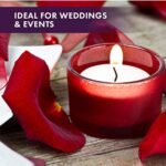 MontoPack Unscented Tea Light Candles – 100 Pack, 4-Hour Smokeless, Dripless Votives for Home, Weddings, and Events. - Image 6