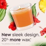 Glade 1-Wick Hawaiian Breeze Scented Candle Jar, 4.08 Oz, 2-Pack, Infused with Essential Oils - Image 2