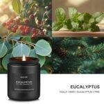 Eucalyptus Candle | 7oz Natural Soy Scented Candles for Home & Outdoor | 50 Hours Burn Time - Image 2