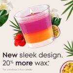 Glade 1-Wick Scented Candle Jar, 2-in-1 Hawaiian Breeze & Vanilla Passion Fruit, Essential Oil Air Freshener, 4.08 Oz, Pack of 2. - Image 2