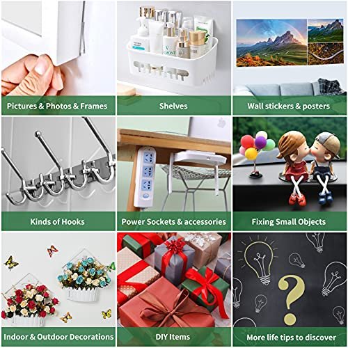 51Sj0lIh2SL._SL500_.jpg EZlifego Heavy Duty Double-Sided Tape (16.5FT) - Nano Adhesive for Wall Decor and Picture Hanging. - Image 4