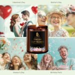 Fresh Cut Roses Scented Candle - 7oz Soy Candle Gift for Mother's Day, Lasts 50 Hours - Perfect Home Décor - Image 6