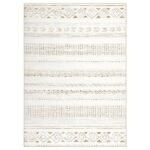 5x7 Soft Machine Washable Boho Moroccan Rug: Non-Slip Neutral Carpet for Living Room & Dining Room - Image 9