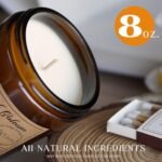 Lavender Eucalyptus Candles - 8oz Aromatherapy for Stress Relief, Relaxation & Gifts for Her. Perfect for Bath, Yoga & Meditation. - Image 8