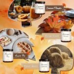 Autumn Candle Set | 4 Pack Scented Soy Candles - Perfect Gifts for Home & Loved Ones (Apple Pie, Cinnamon, Harvest, Wreath) - Image 2